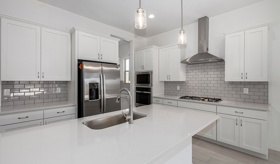 Kitchen of the Raleigh floor plan