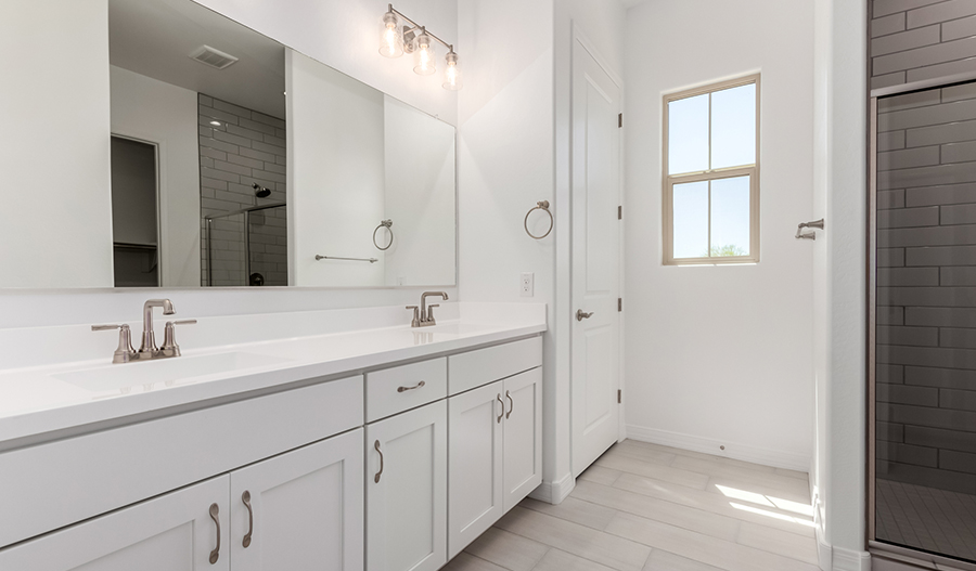 Bathroom of the Raleigh floor plan