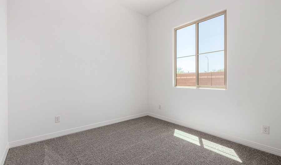 Bedroom of the Raleigh floor plan