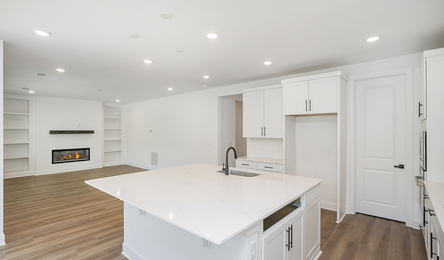 Kitchen of the Sage floor plan