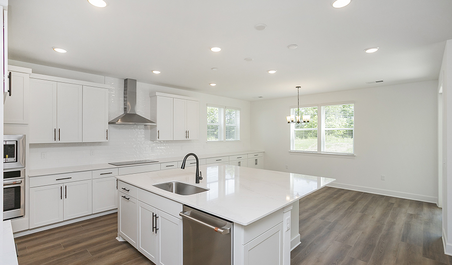 Kitchen of the Sage floor plan