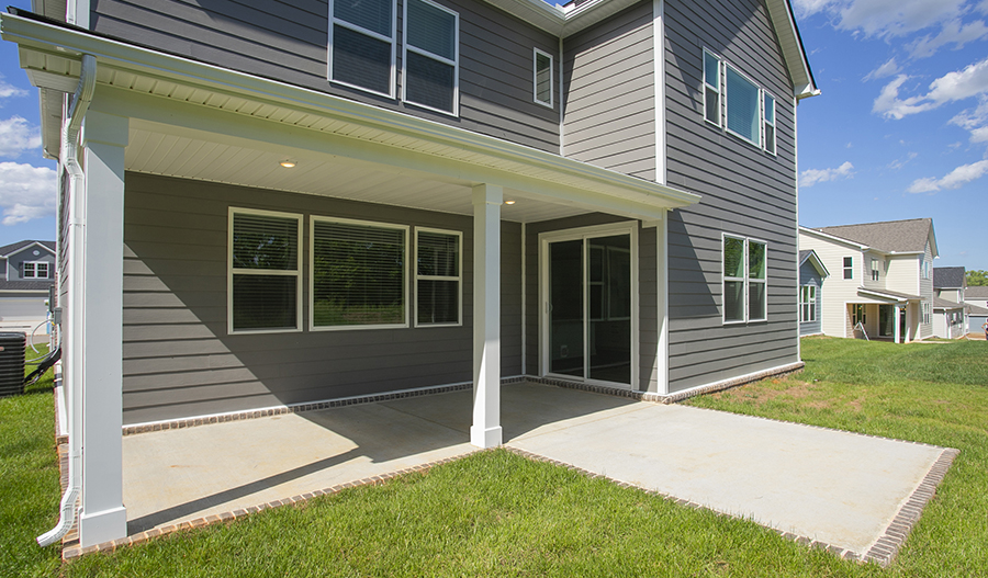 Rear Exterior of the Sage floor plan