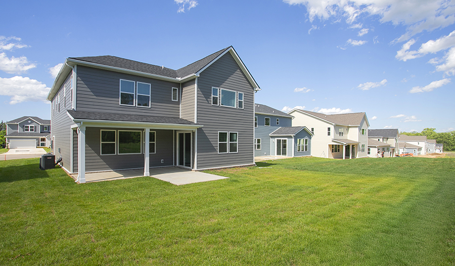 Rear Exterior of the Sage floor plan
