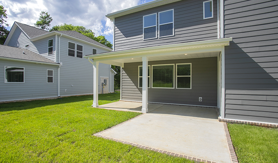 Rear Exterior of the Sage floor plan