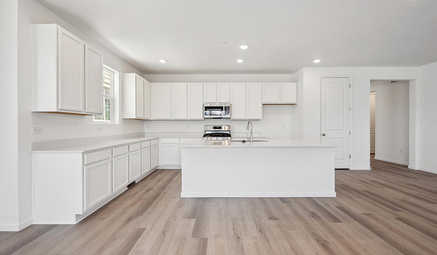 Kitchen of the Agate floor plan