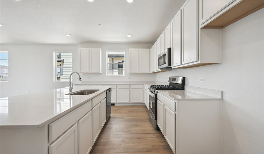 Kitchen of the Agate floor plan