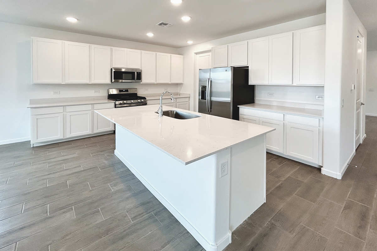 Kitchen of the Copper floor plan
