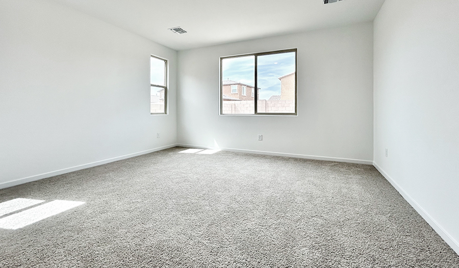 Bedroom of the Copper floor plan