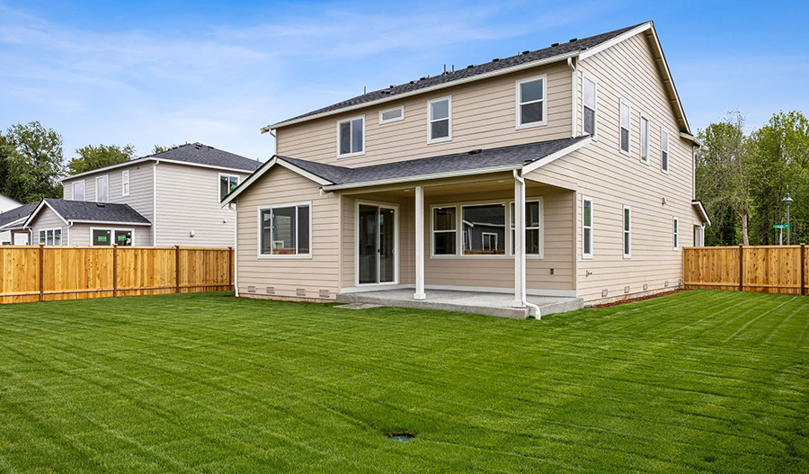 Rear Exterior of the Andrea floor plan