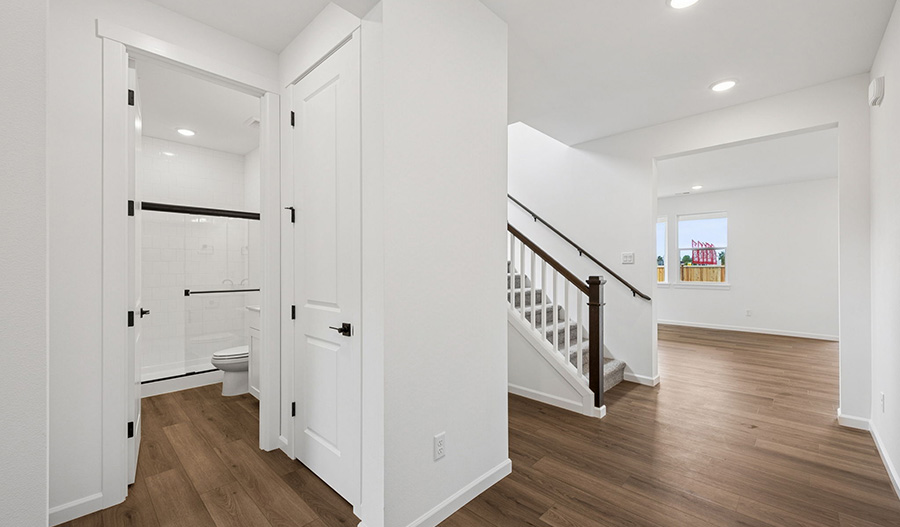 Entry of the Andrea floor plan