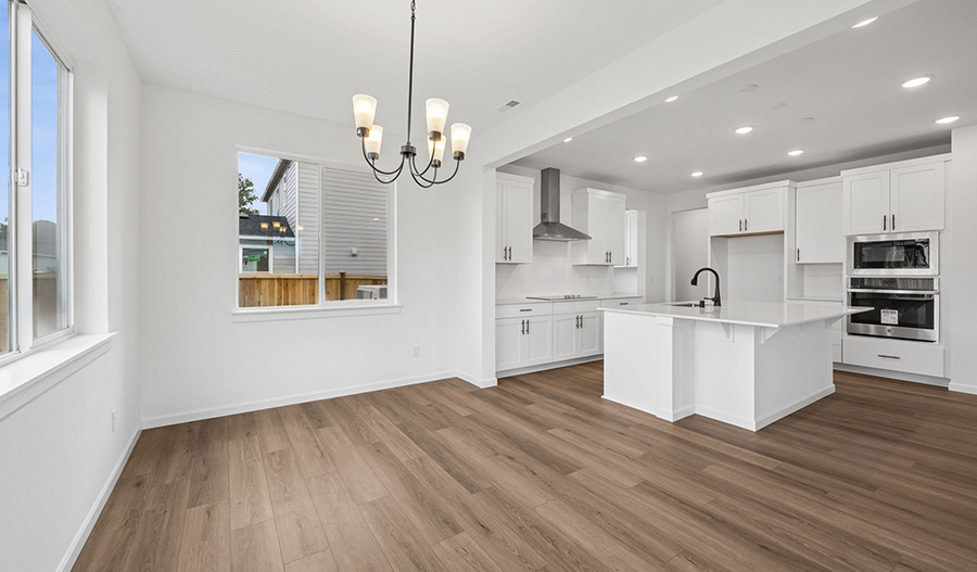 Dining Area of the Andrea floor plan