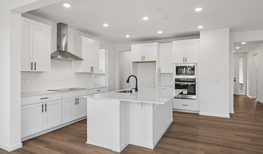 Kitchen of the Andrea floor plan
