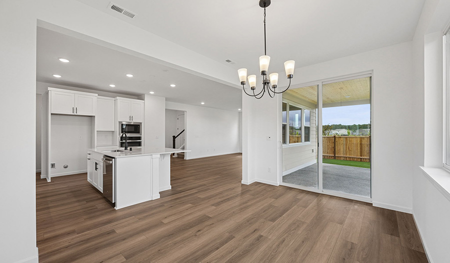 Dining Area of the Andrea floor plan