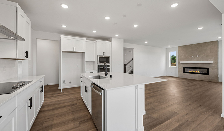 Kitchen of the Andrea floor plan