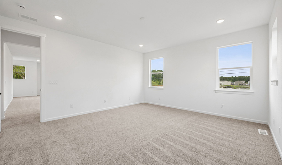 Bedroom of the Andrea floor plan