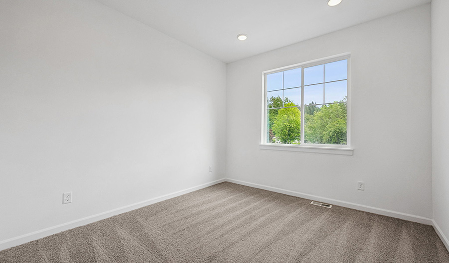 Bedroom of the Andrea floor plan