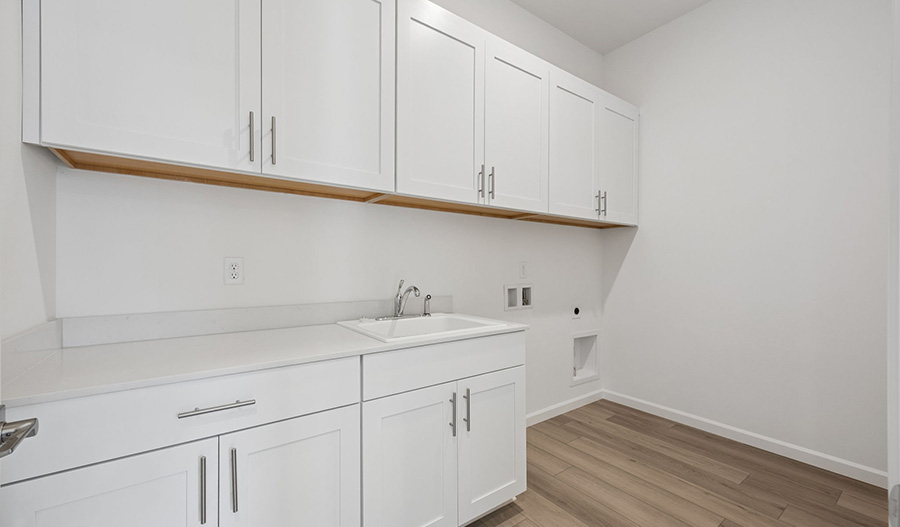 Laundry Room of the Decker floor plan