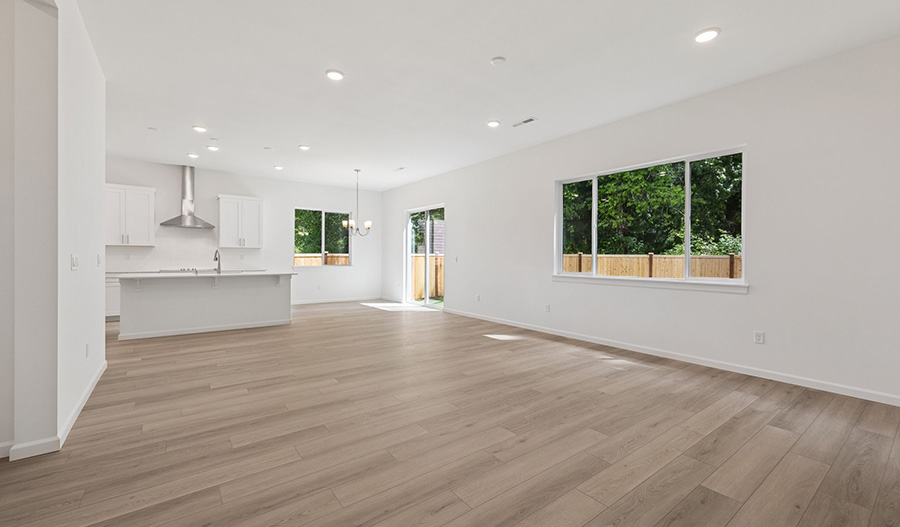Great Room of the Decker floor plan