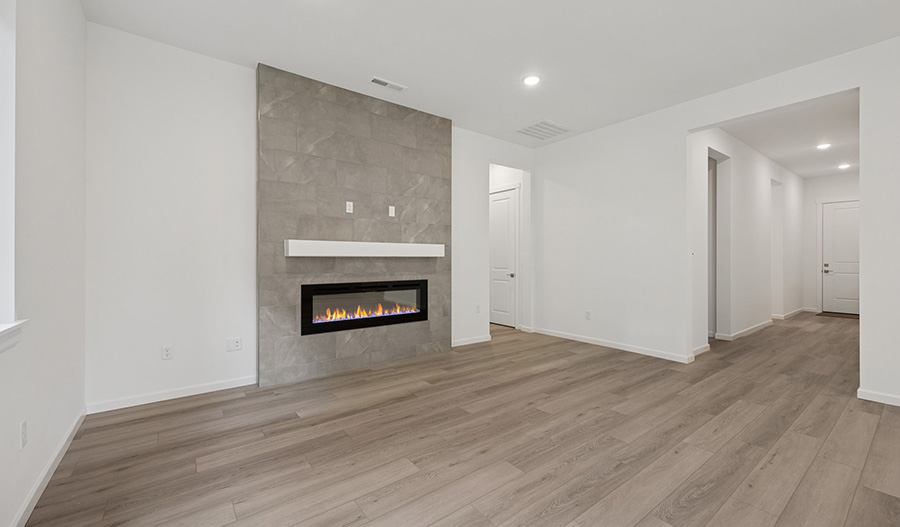 Great Room of the Decker floor plan