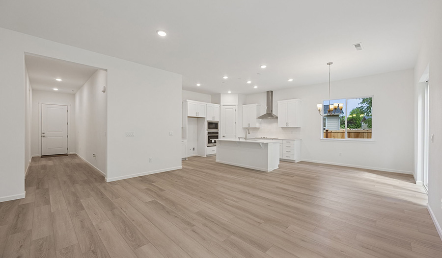 Great Room of the Decker floor plan