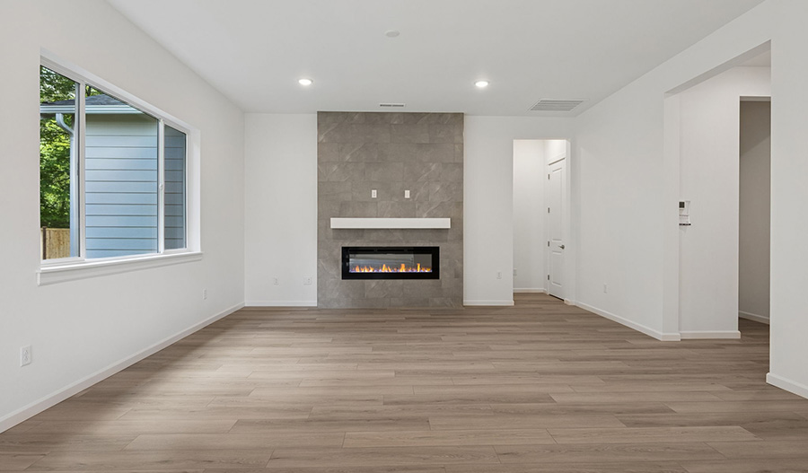 Great Room of the Decker floor plan