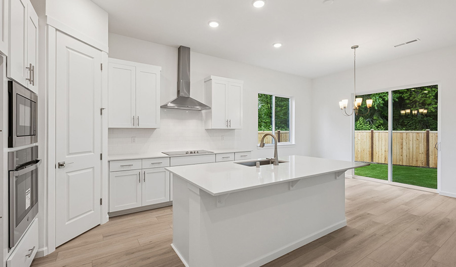 Kitchen of the Decker floor plan
