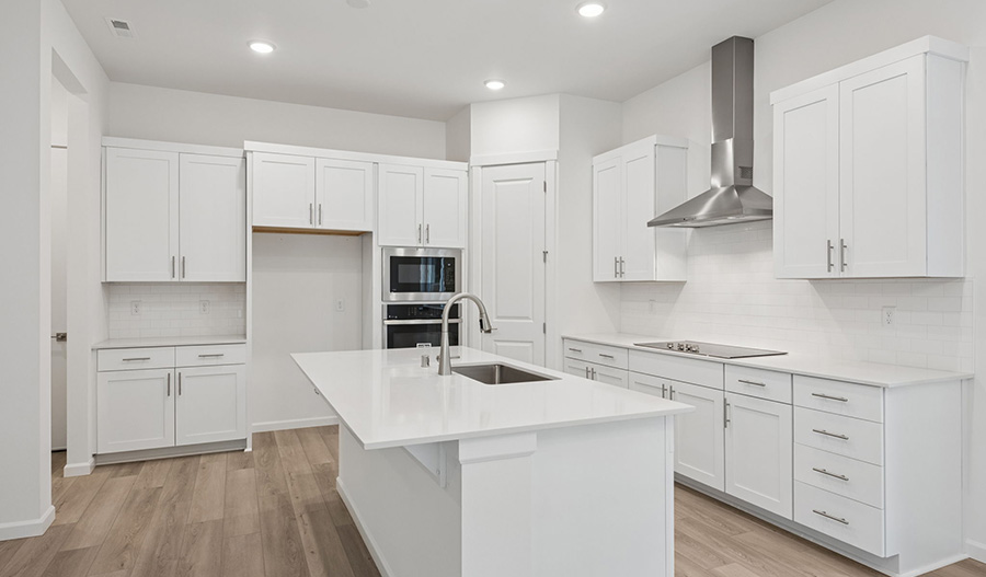Kitchen of the Decker floor plan