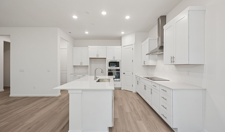 Kitchen of the Decker floor plan