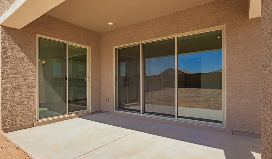 Rear Exterior of the Cassandra floor plan