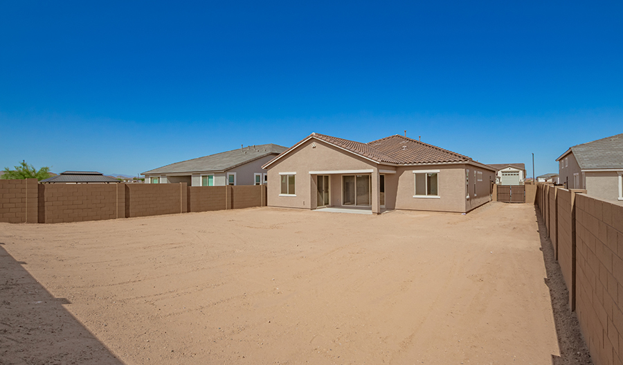 Rear Exterior of the Cassandra floor plan