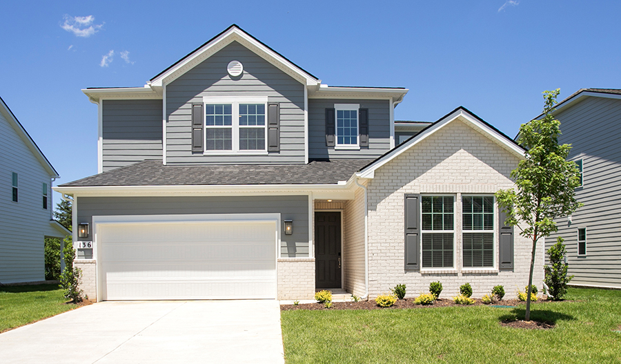 Exterior of the Dupont floor plan