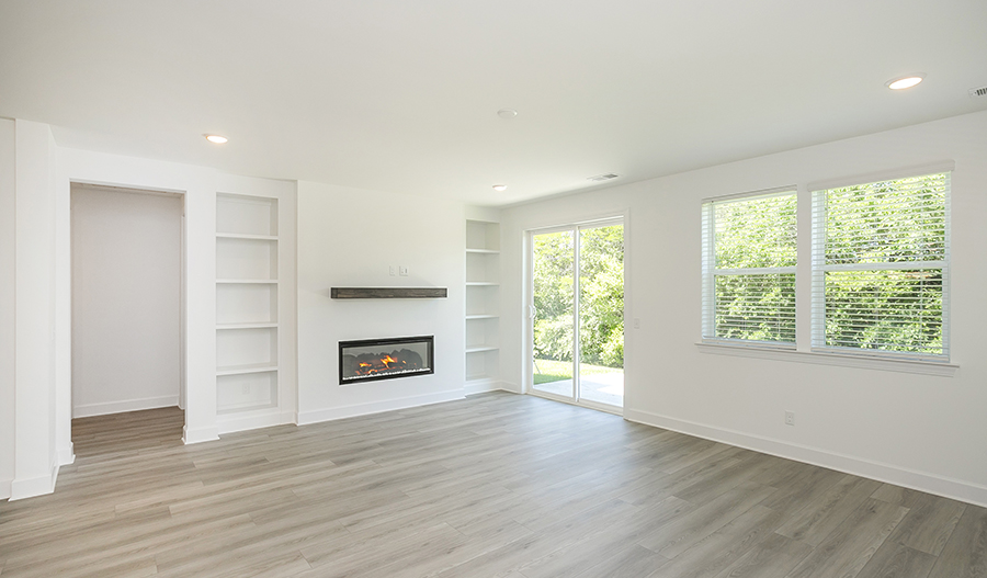 Great Room of the Dupont floor plan