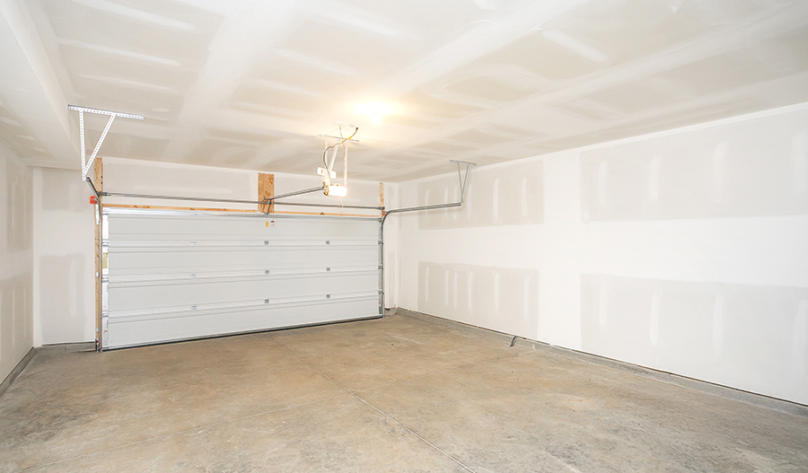 Garage of the Dupont floor plan