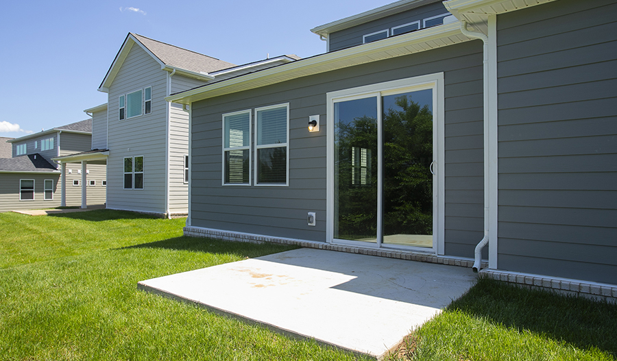 Patio of the Dupont floor plan