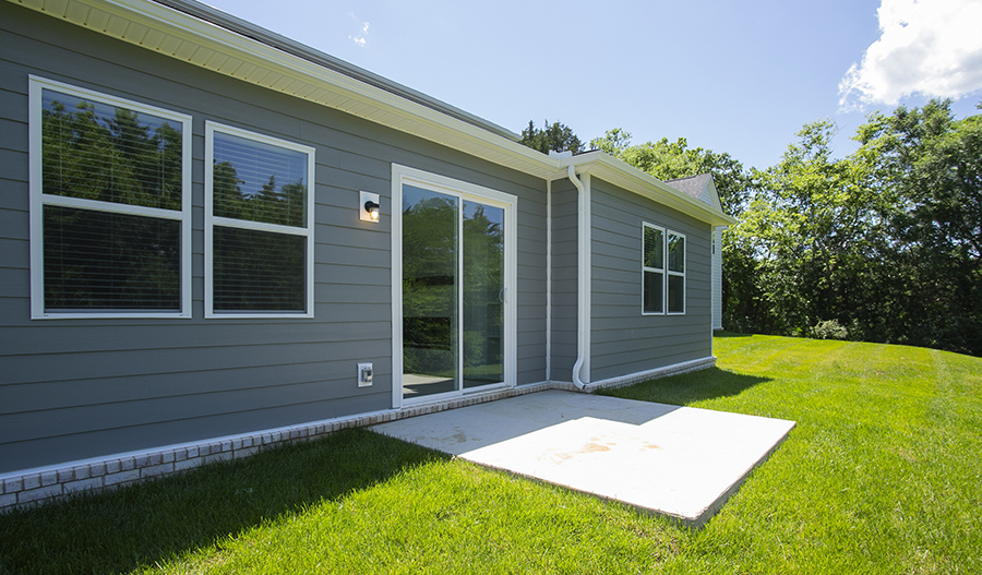 Patio of the Dupont floor plan