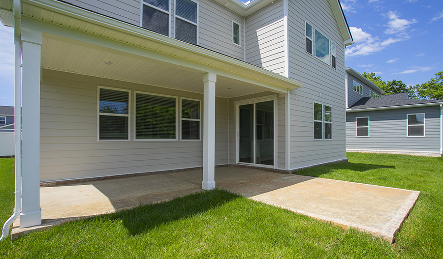 Rear Exterior of the Sage floor plan