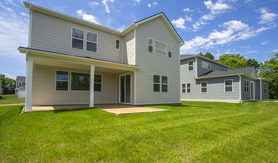 Rear Exterior of the Sage floor plan