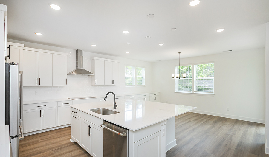 Kitchen of the Sage floor plan