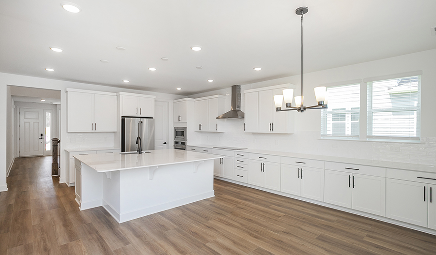 Kitchen of the Sage floor plan