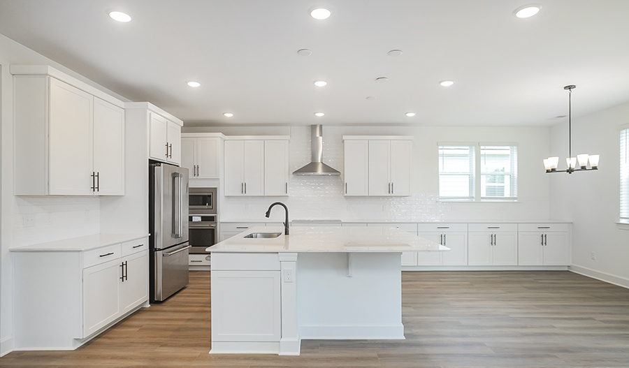 Kitchen of the Sage floor plan
