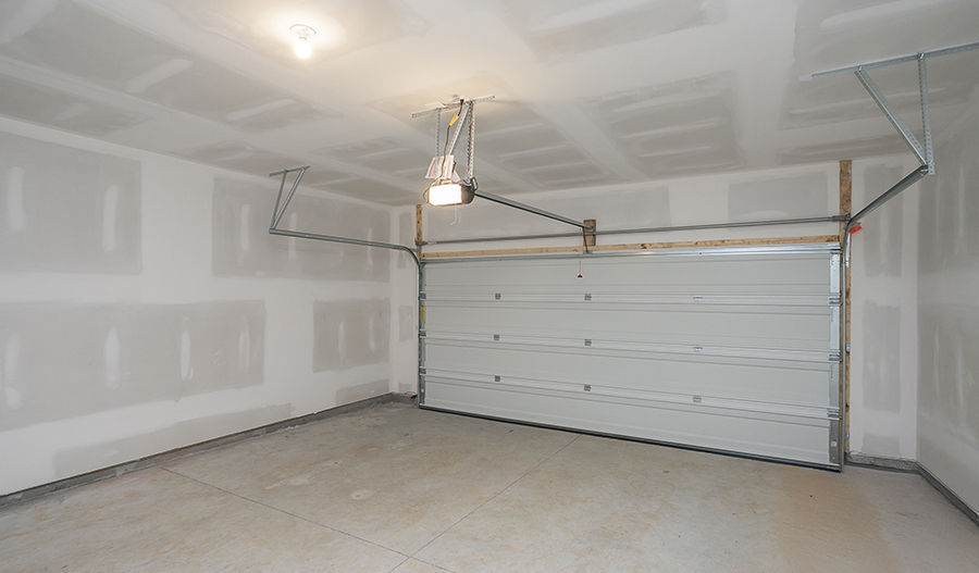 Garage of the Denali floor plan