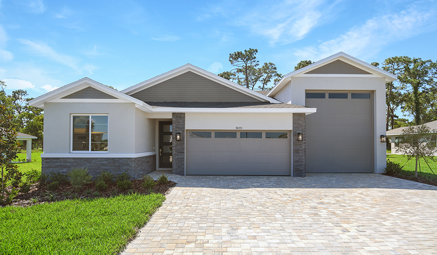 Exterior of the Pewter floor plan