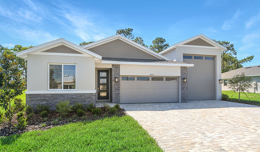 Exterior of the Pewter floor plan