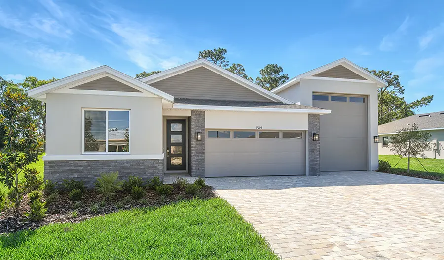 Exterior of a stunning new home
