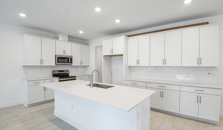 Kitchen of the Pewter floor plan