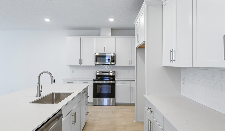 Kitchen of the Pewter floor plan