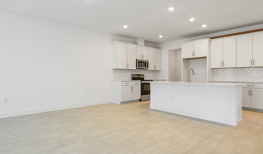 Dining Area of the Pewter floor plan