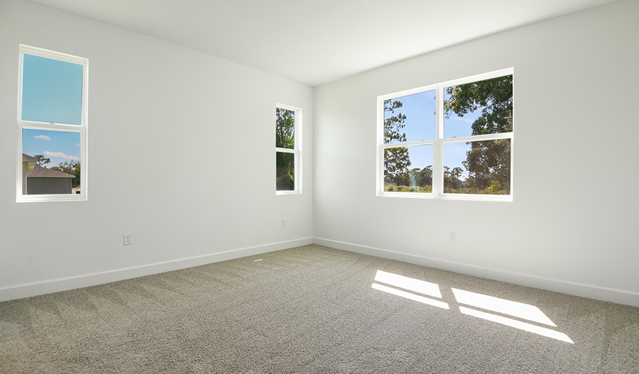 Bedroom of the Pewter floor plan