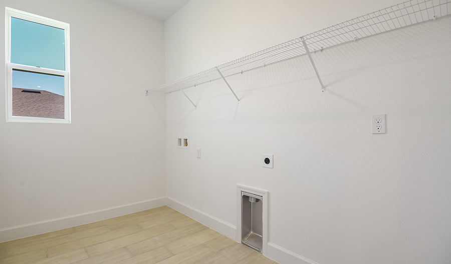Laundry Room of the Pewter floor plan
