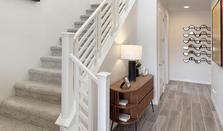 Entry of the Maple floor plan